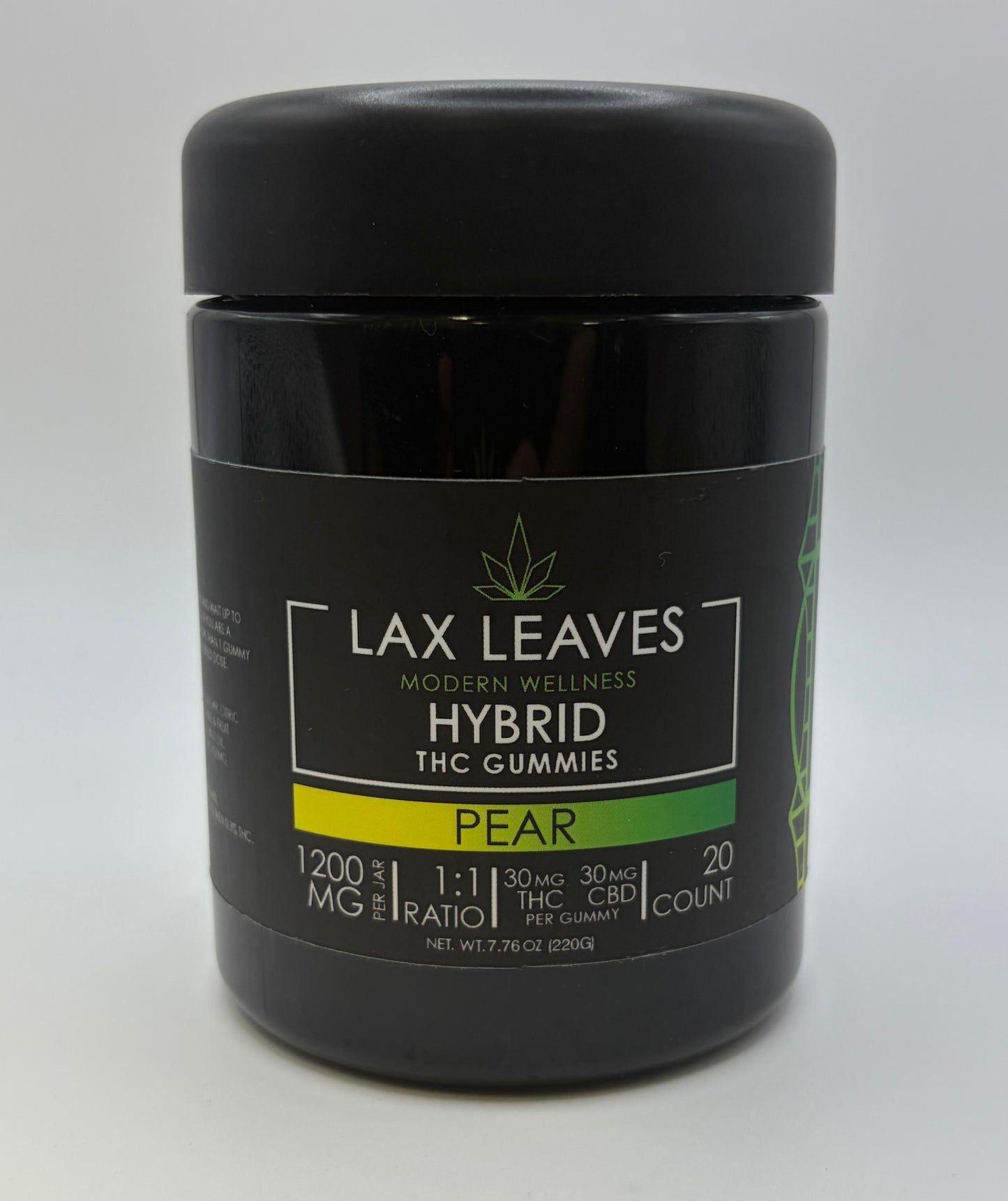 Lax Leaves - 30 mg Pear THC Gummies