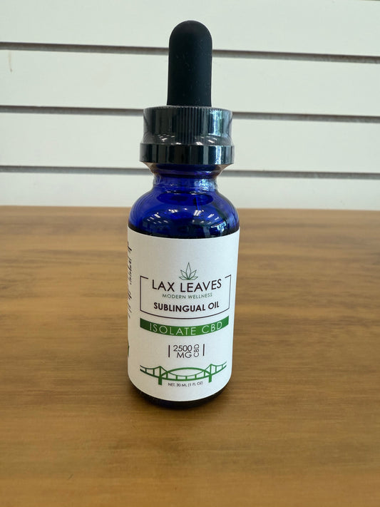 Lax Leaves - Sublingual - CBD - 2500 mg
