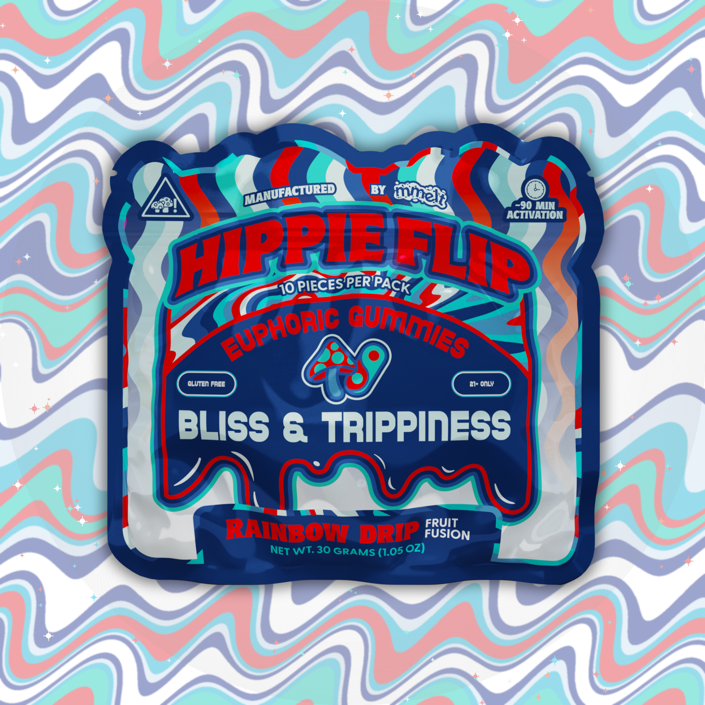 Hippie   Flip   Mushroom   Gummies