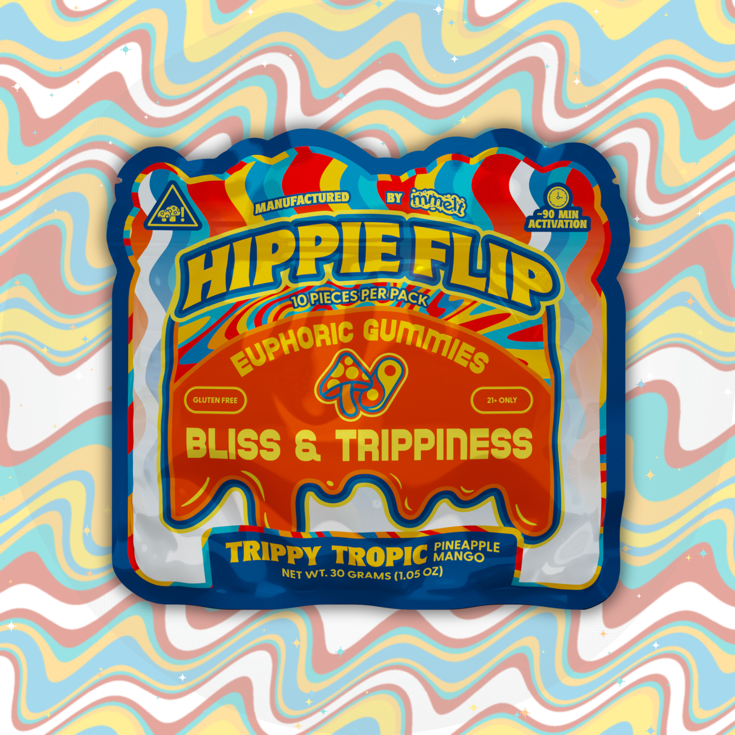 Hippie   Flip   Mushroom   Gummies