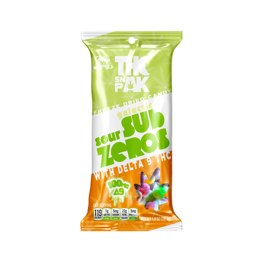THC Snak Pak 100mg Δ9 THC Freeze Dried Candy