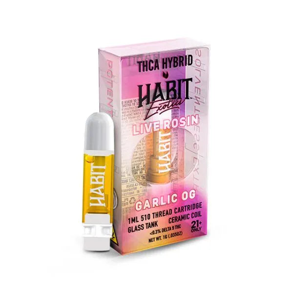 1G THCA Live Rosin Exotic Cartridge