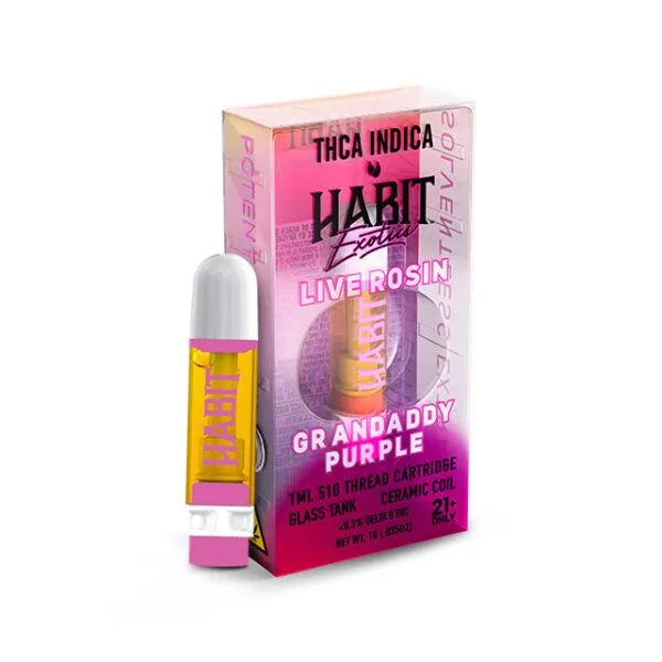 1G THCA Live Rosin Exotic Cartridge