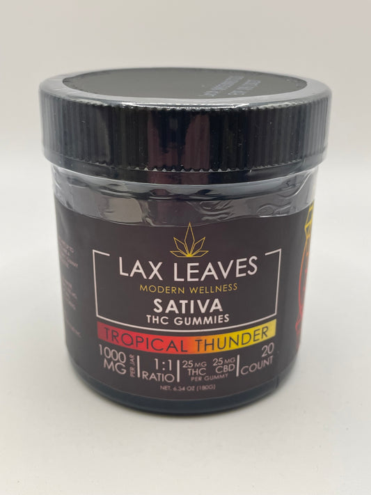 Lax Leaves - 25 mg THC Gummies