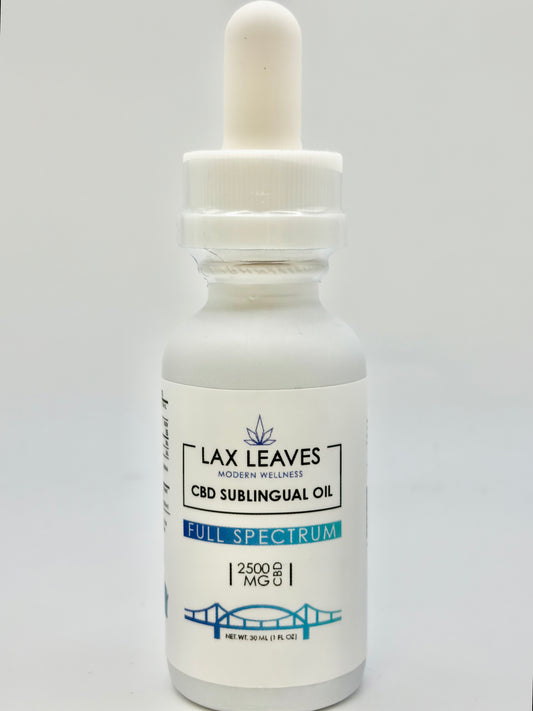 Lax Leaves - Sublingual - CBD - 2500 mg
