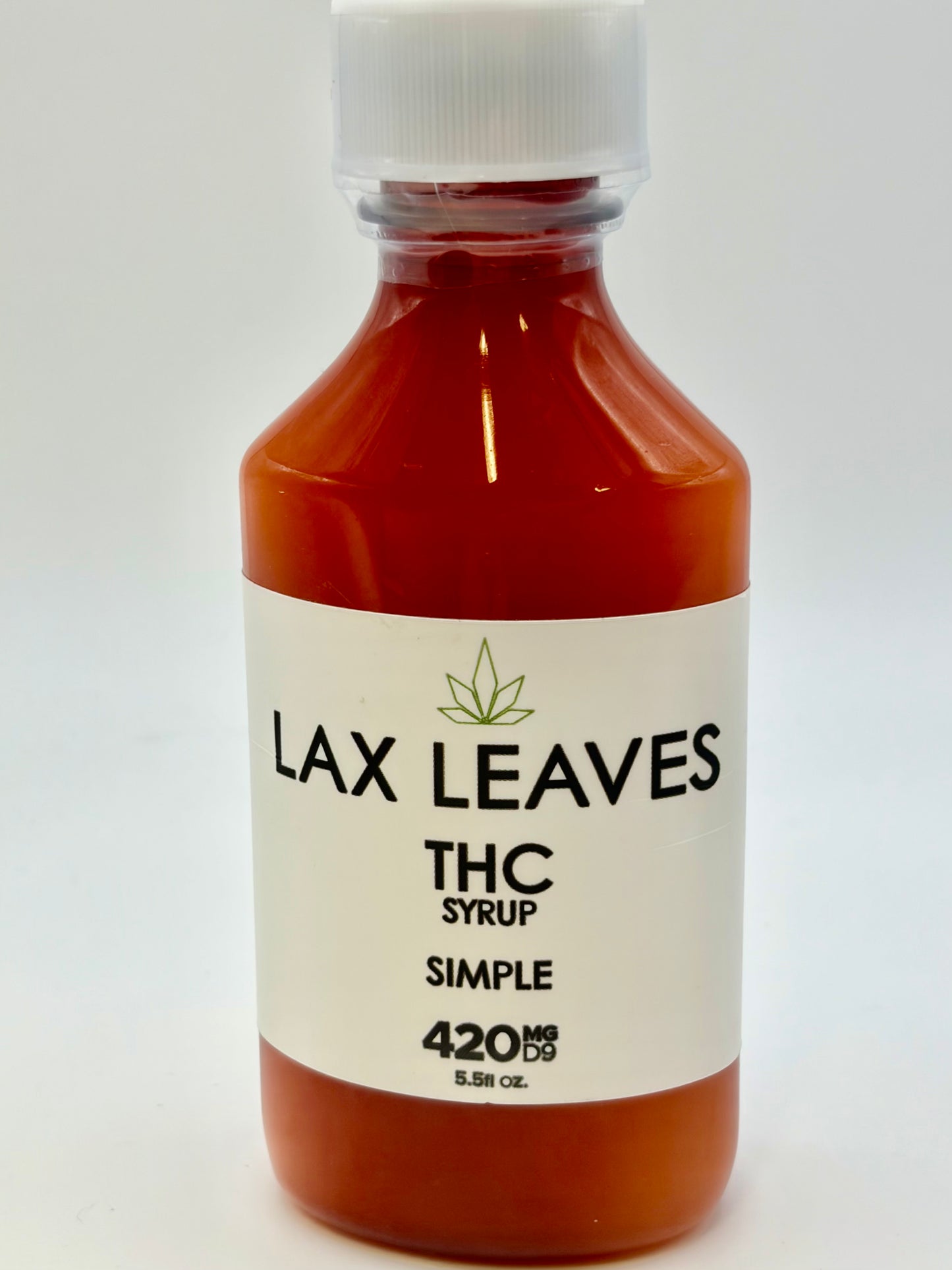 Lax Leaves THC Syrup - 420mg - Simple