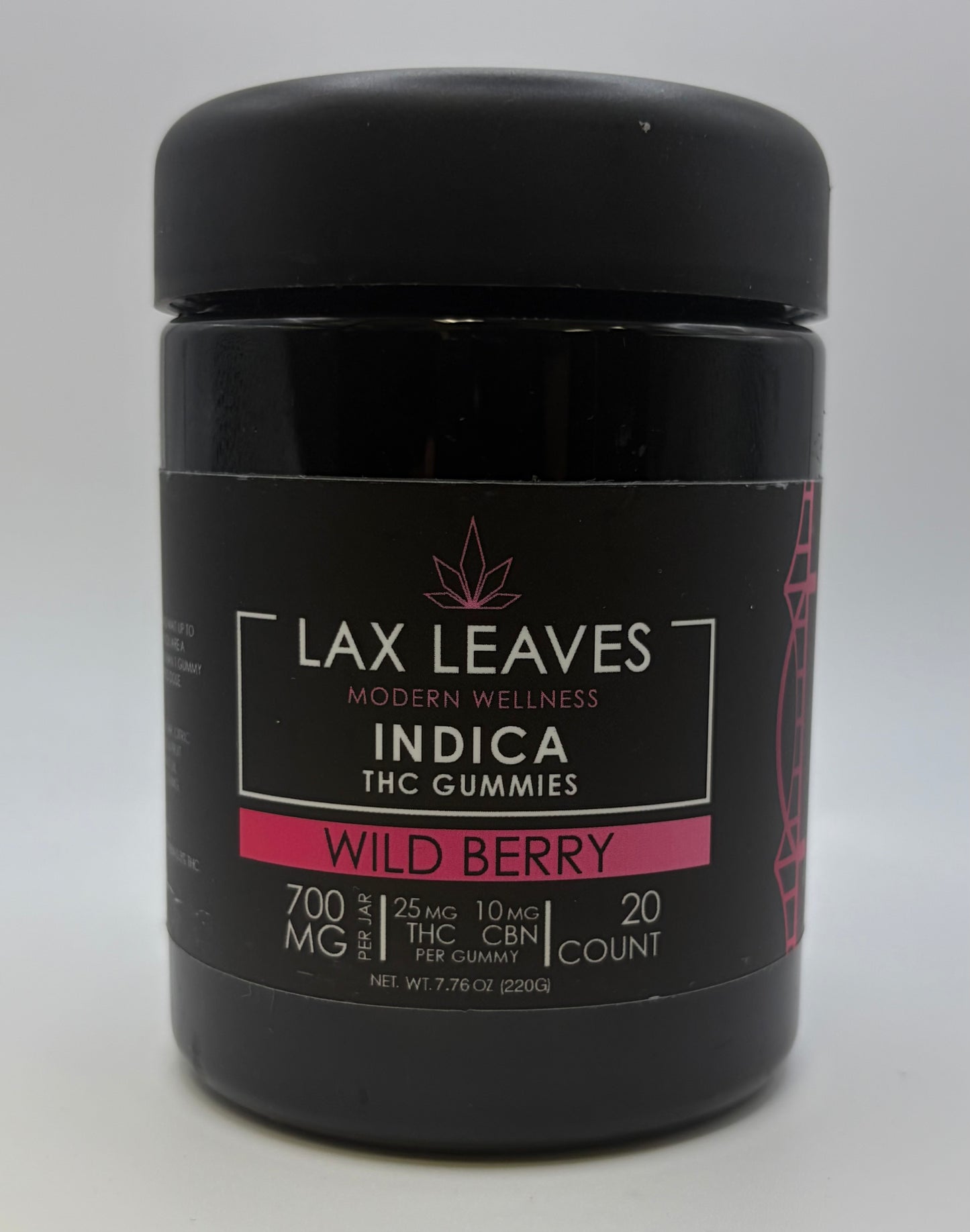 Lax Leaves - 25 mg THC Gummies