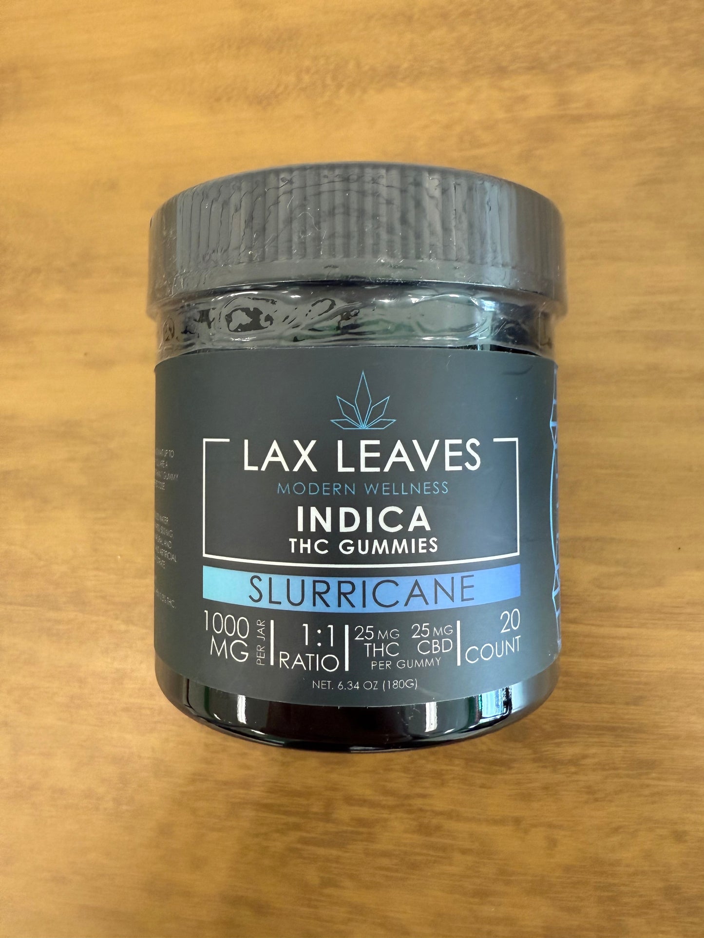 Lax Leaves Slurricane - Indica - THC Gummies - 1000mg
