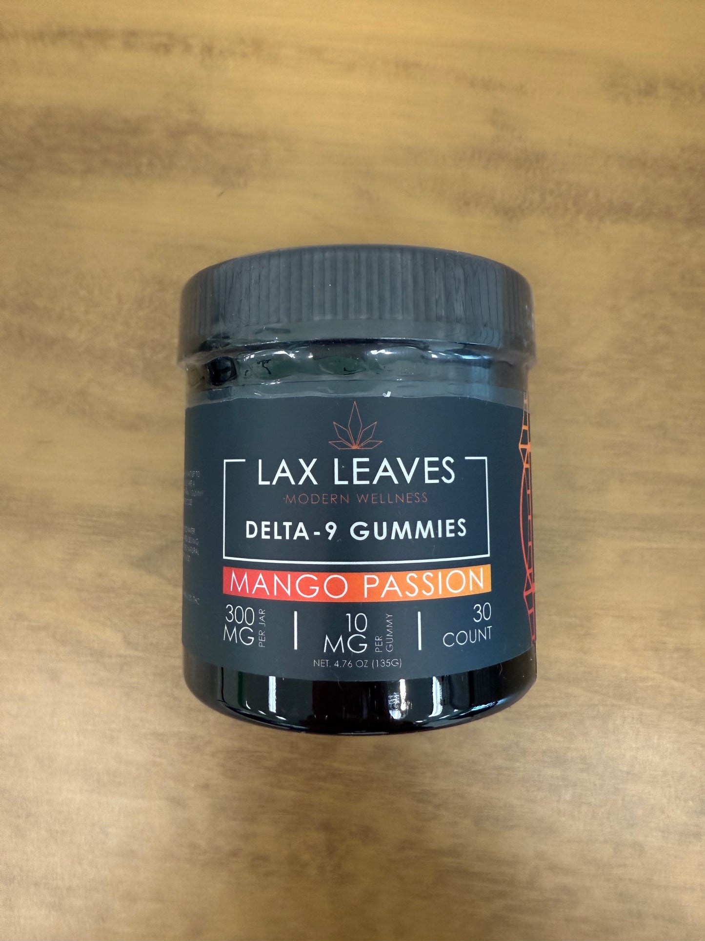 Lax Leaves 300mg Delta 9 THC Gummies