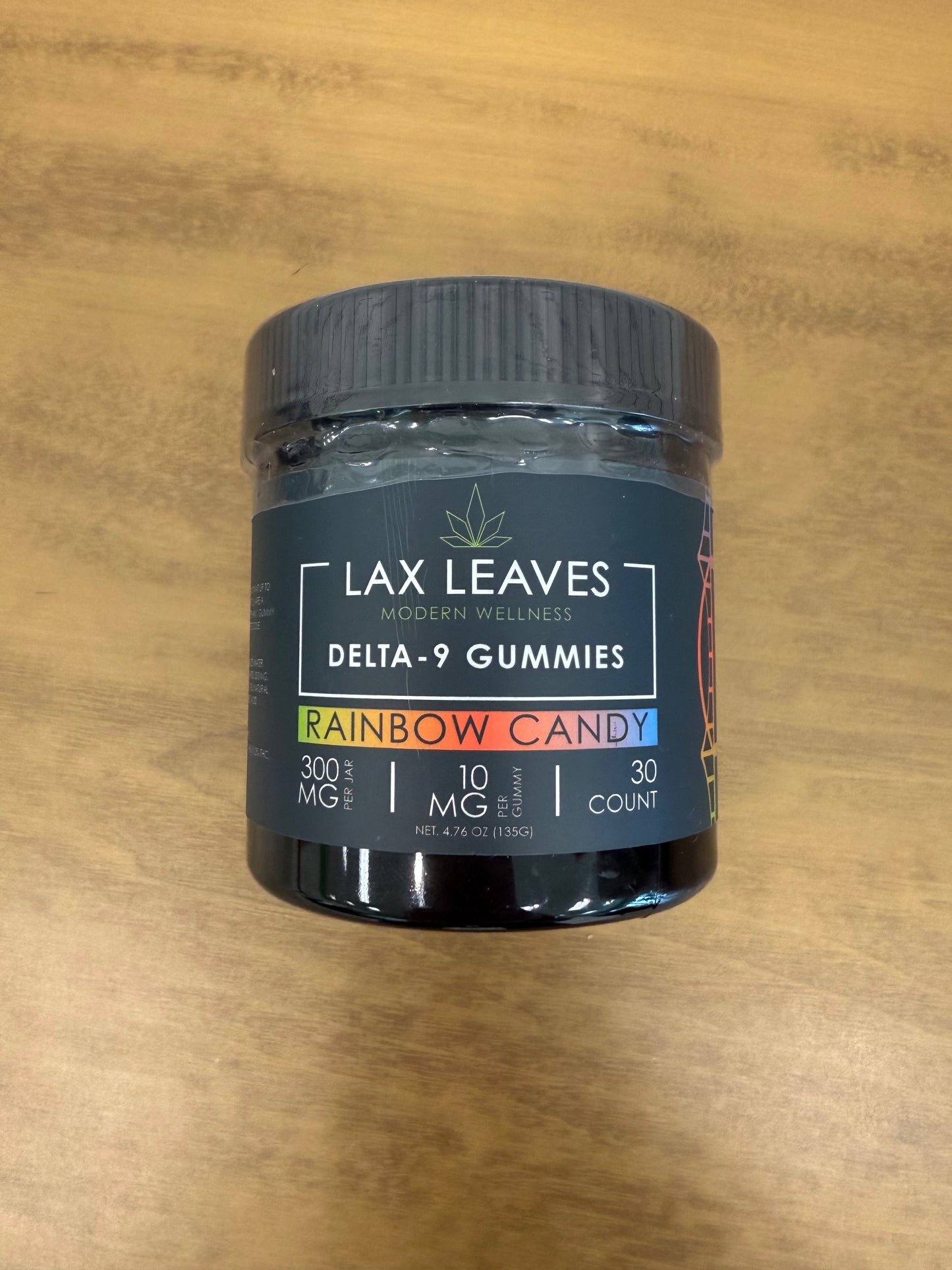 Lax Leaves 300mg Delta 9 THC Gummies