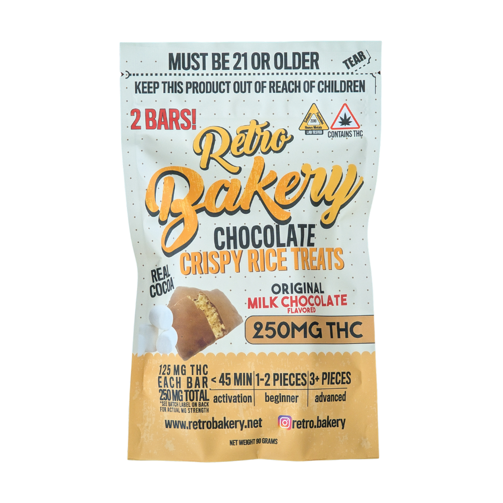 Chocolate Covered Crispy Rice Treat 250 MG